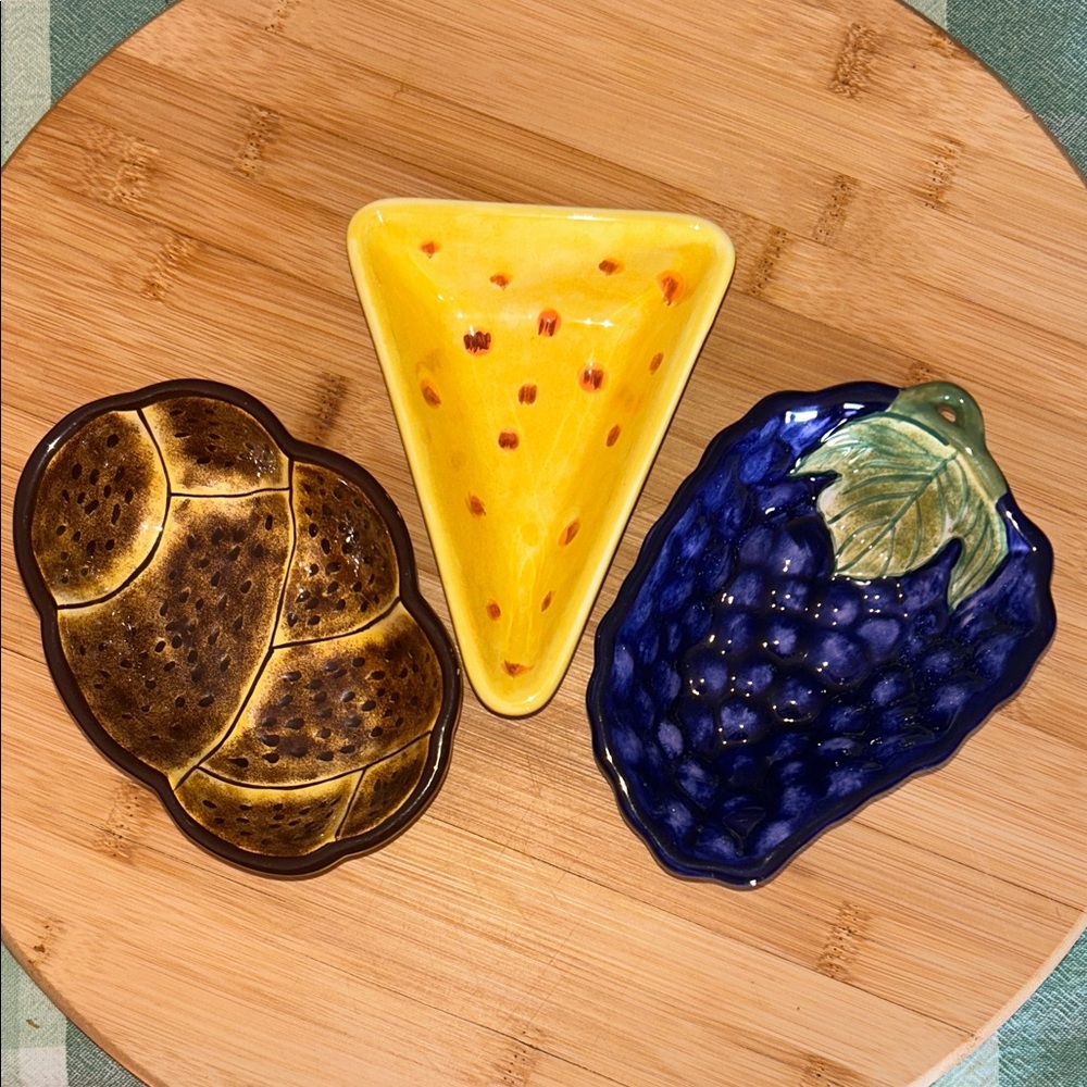 Ceramic Snack Serving Set